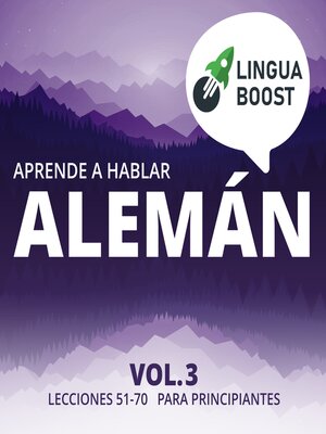 cover image of Aprende a hablar alemán Volume 3